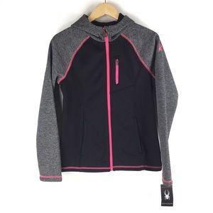 NEW Spyder Size M Hooded Zip Jacket